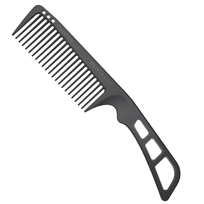 Olivia Garden CarbonLite Detangling Comb with Handle (CL-5)