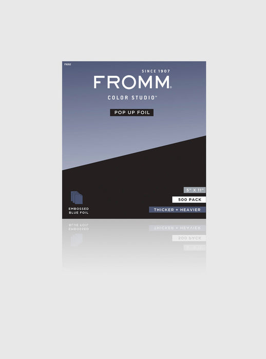 Fromm Pro 5"x11" Embossed Pop Up Foil Blue - 500 Pack
