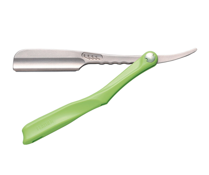 Feather Artist Club SS Folding Razor — WB Barber Supply