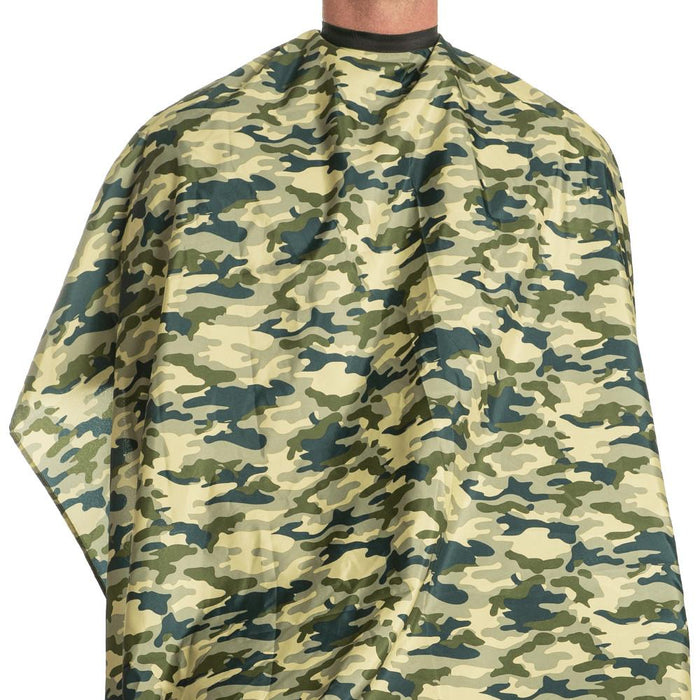 Camo Hair Styling Cape
