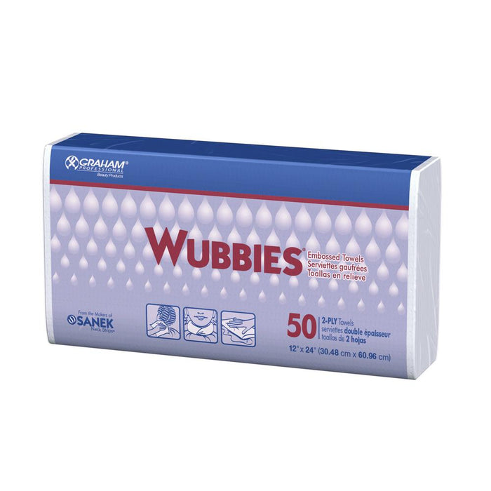 Wubbies Embossed No. 1200 Towels (500 Towels in a Case)