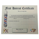 First Haircut Certificate