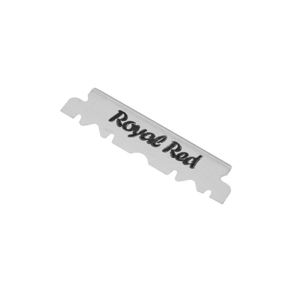 Royal Red Razor Blades (100 Blades) Pre-Snapped Single Edge – WB Barber ...