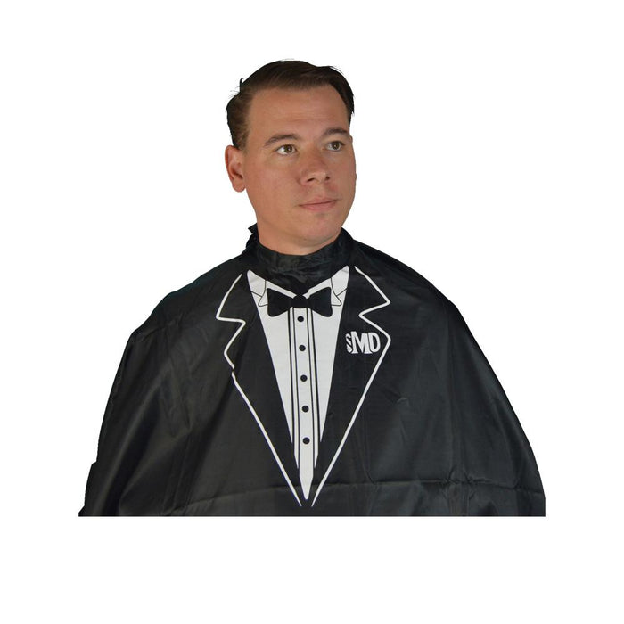 Barber Tuxedo Cape Black