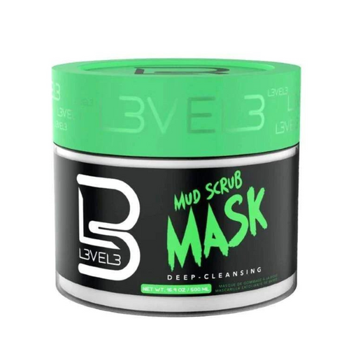 L3VEL3 Mud Scrub Mask - Deep Cleansing - Facial Scrub