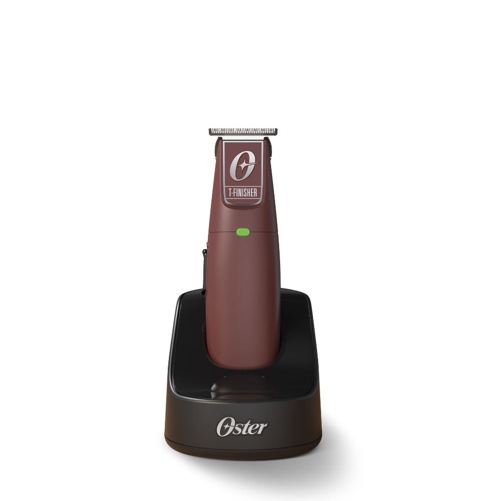— Oster Trimmer CORDLESS with Supply T-Blade Barber T-Finisher CryogenX WB