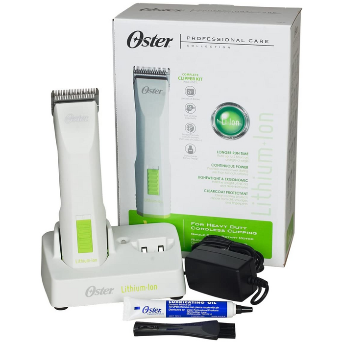 Oster Volt Cordless Clipper Powered by Lithium-Ion Battery Technology Box