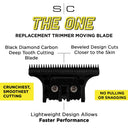 Stylecraft Replacement Moving "The One" Black Diamond Carbon DLC Deep Tooth Trimmer Blade SC532B
