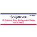 Scalpmaster Barber Replacement Blades for SC-8000