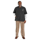 Scalpmaster Poly/Cotton Barber Jacket - Black