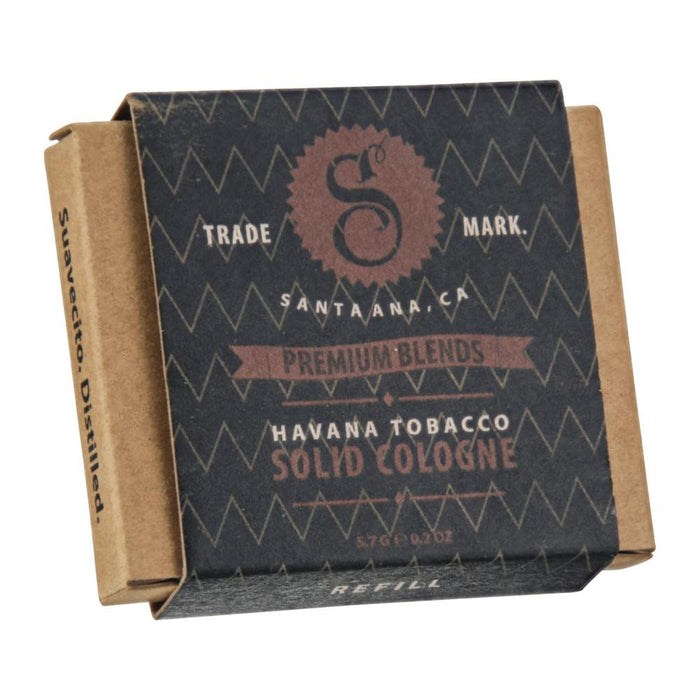 Suavecito Havana Tobacco Solid Cologne