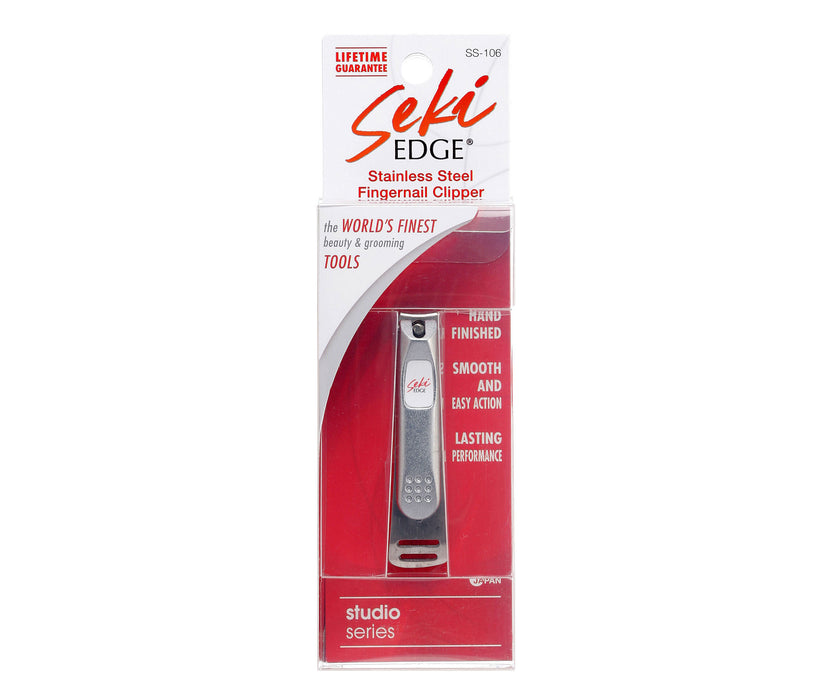 Seki Edge Stainless Steel Fingernail Clipper (SS-106)