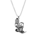 Barber Chair Necklace & Key Chain Large