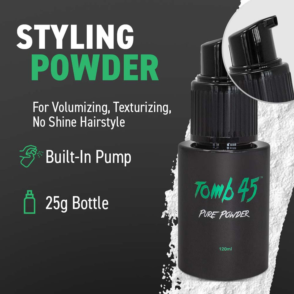 Tomb45 Pure Powder with Spray Pump – WB Barber Supply