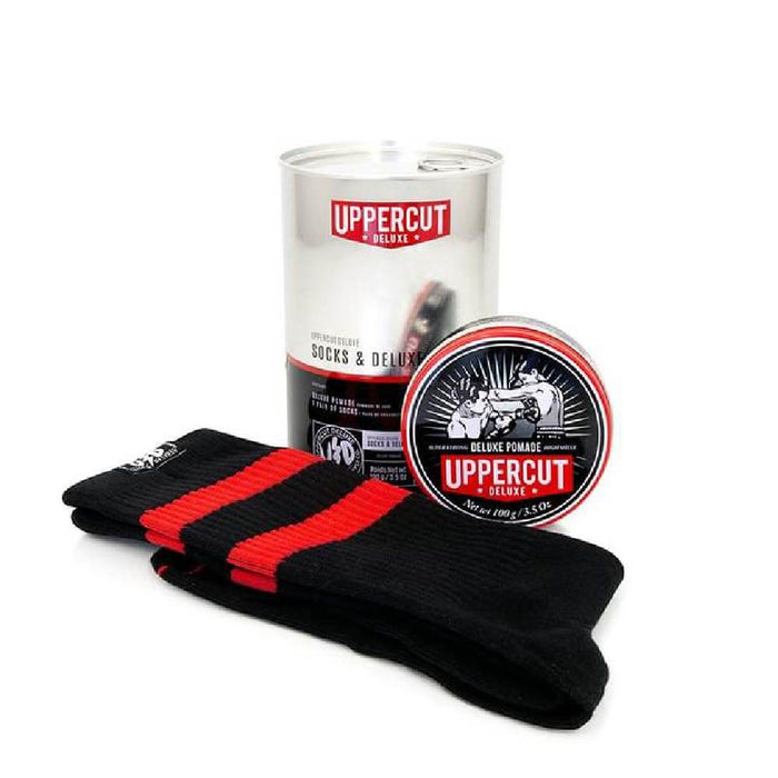 Uppercut Socks & Deluxe Pomade Gift Set