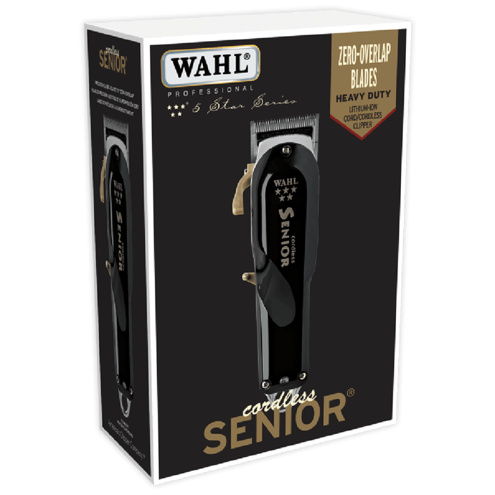 Wahl Professional Senior Clipper for Heavy Duty Cutting, Tapering, Fading and Blending The Original Electromagnetic Clipper with an Ultra Powerful V - 1