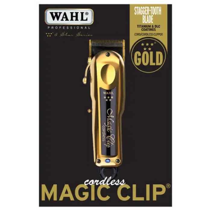 Wahl Magic Clip Cordless Gold Stagger tooth Replacement Blade 2161-700 -  Ideal Barber Supply