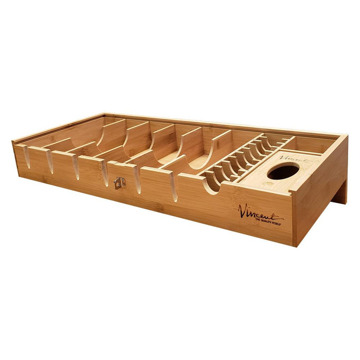 Vincent Bamboo Countertop Tray Deluxe