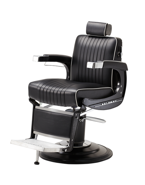 TAKARA BELMONT HS-1001TSBT ブラック Takara Belmont Elegance Barber Chair 225 Elite Black — WB Barber