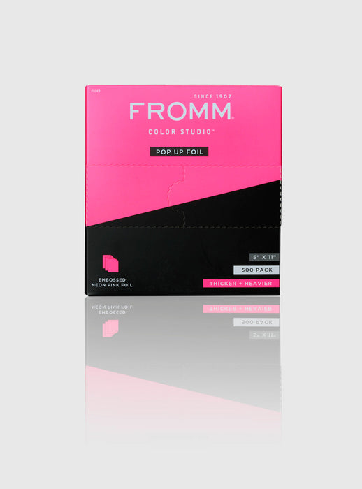 Fromm Pro 5"x11" Embossed Pop Up Foil Neon Pink - 500 Pack