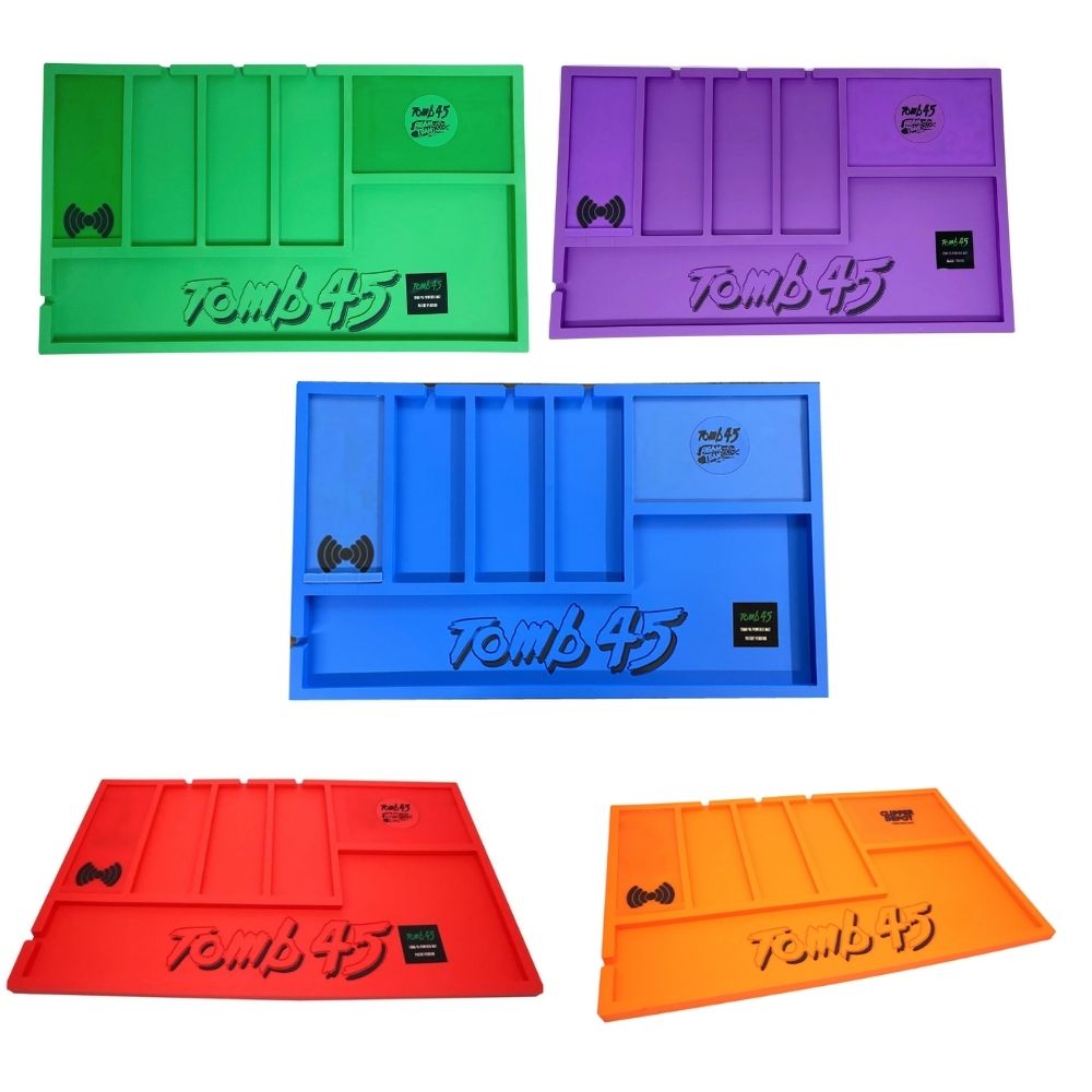 Tomb45 Powered Mats Wireless Charging Organizing Mat Colors