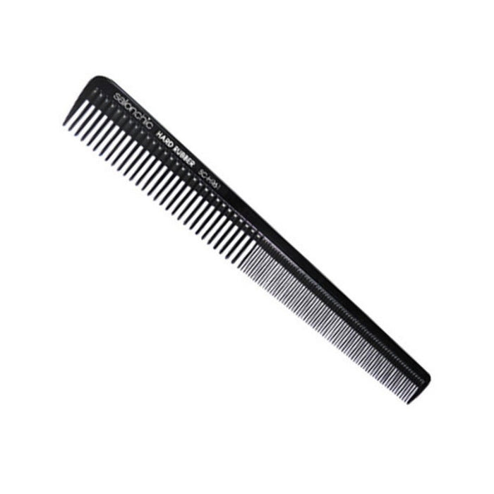 Salonchic 7-1/4" Tapered Hard Rubber Barber Comb SC-HR61